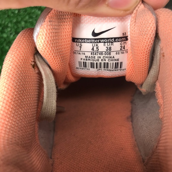 Nike Women’s Air Max 1 Premium Pink Sand - Picture 9 of 10